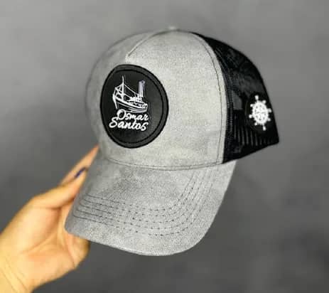 Boné Trucker Camurça personalizado